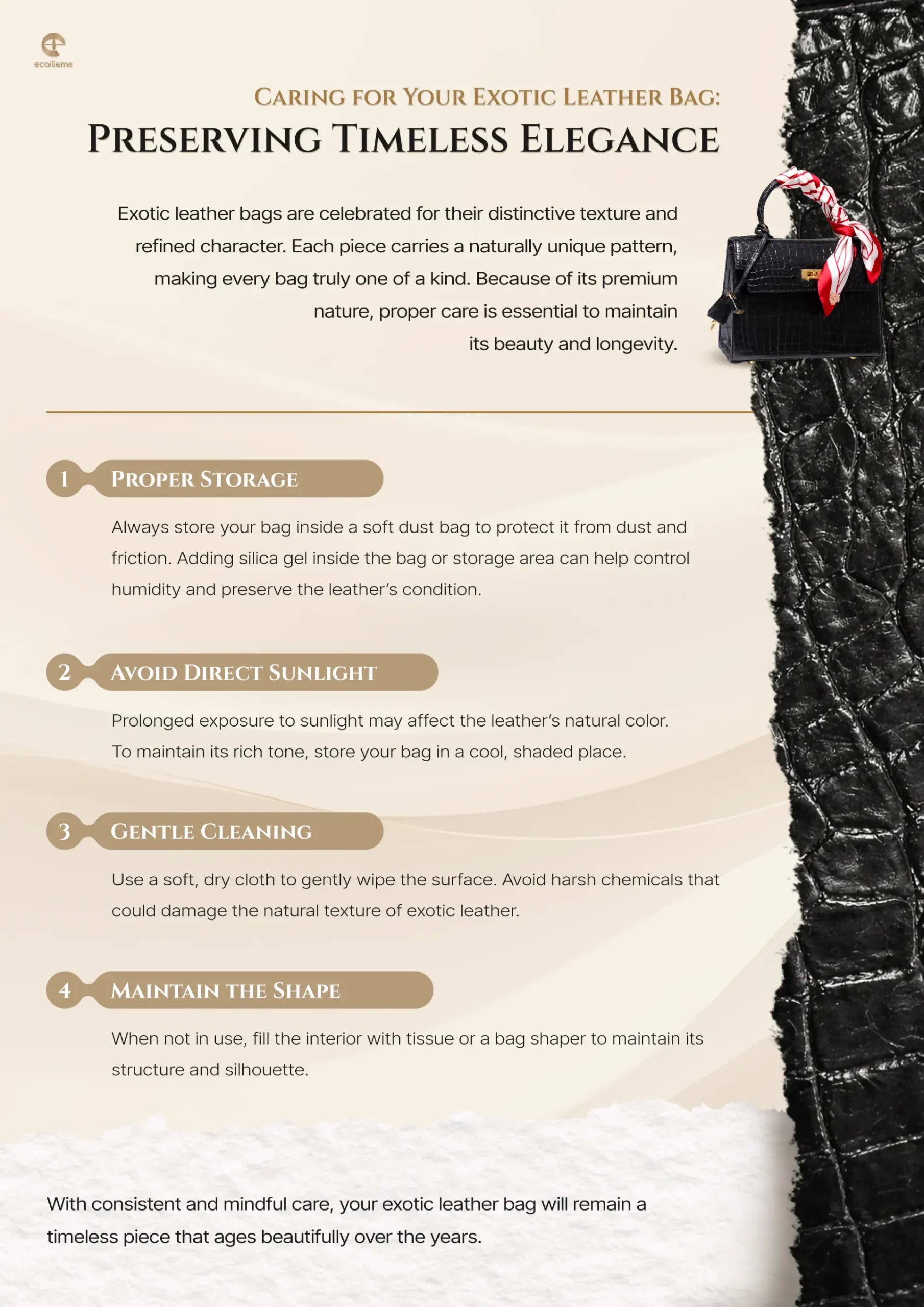 Bag Care Tips